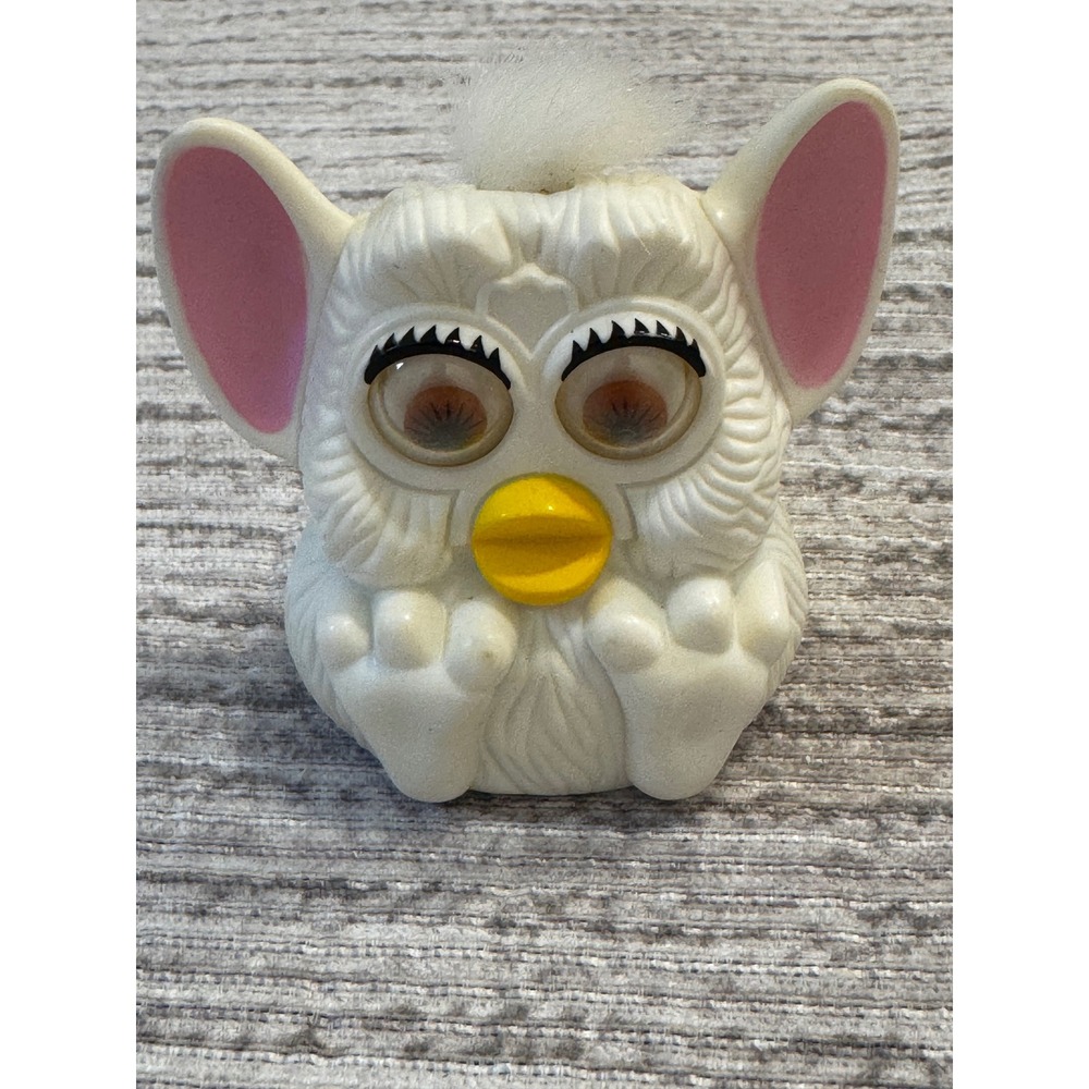 Vintage 1998 Furby McDonald's Happy Meal Toy Tiger Electronics White